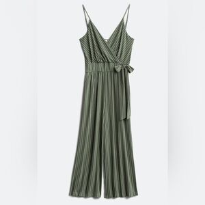 Kaileigh Rica Knit Crop Jumpsuit Medium
